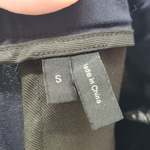 Theory Mens Pier Tech Suiting Navy Blue Jogger Pants S - Picture 3 of 10